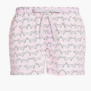 Peter Alexander Dachshund Dog Print Pajama Shorts L